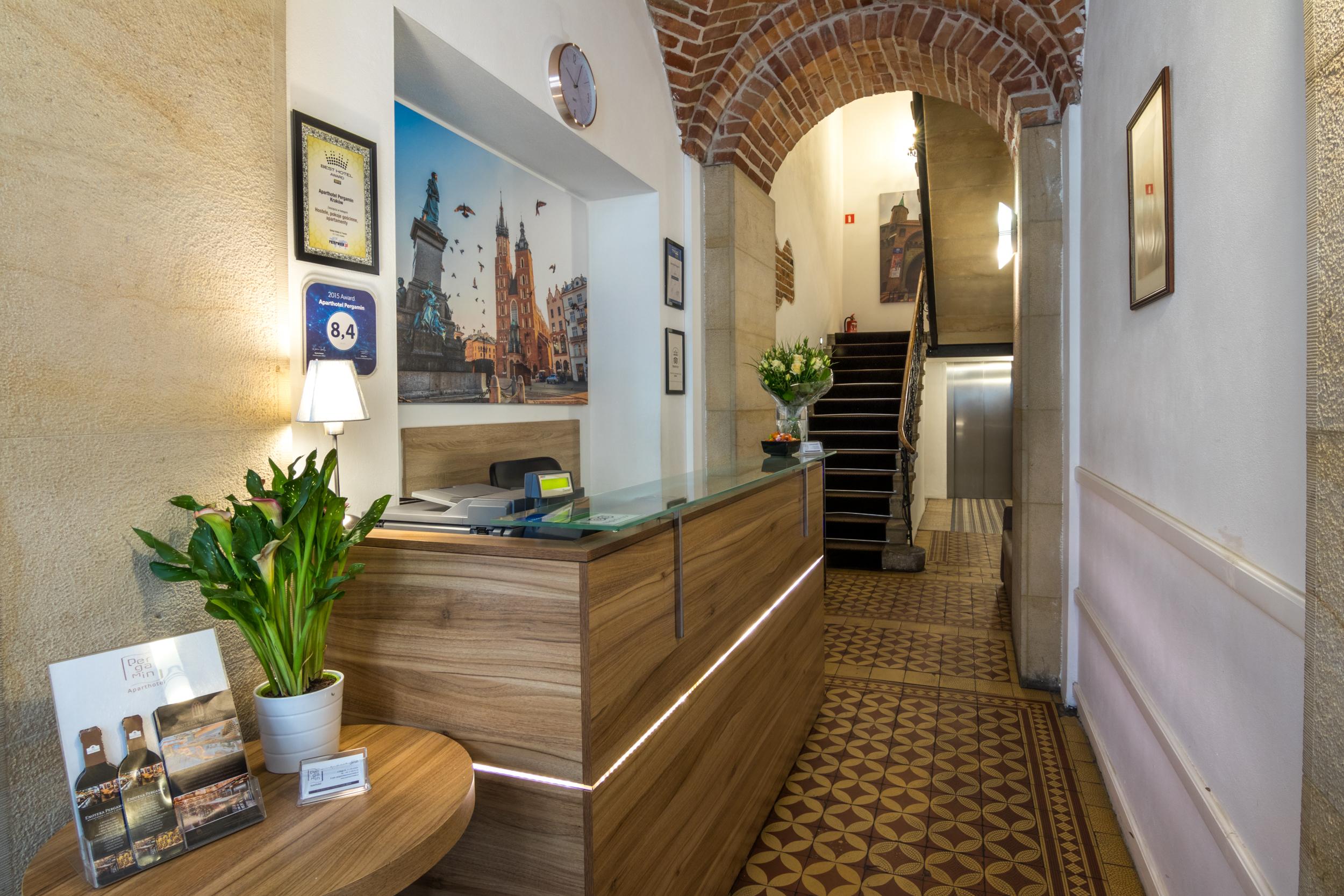 Hotel apartamentowy Pergamin Kraków